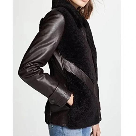 A.P.C. Veste Wilson Jacket in Marron Fonce - Picture 2 of 16